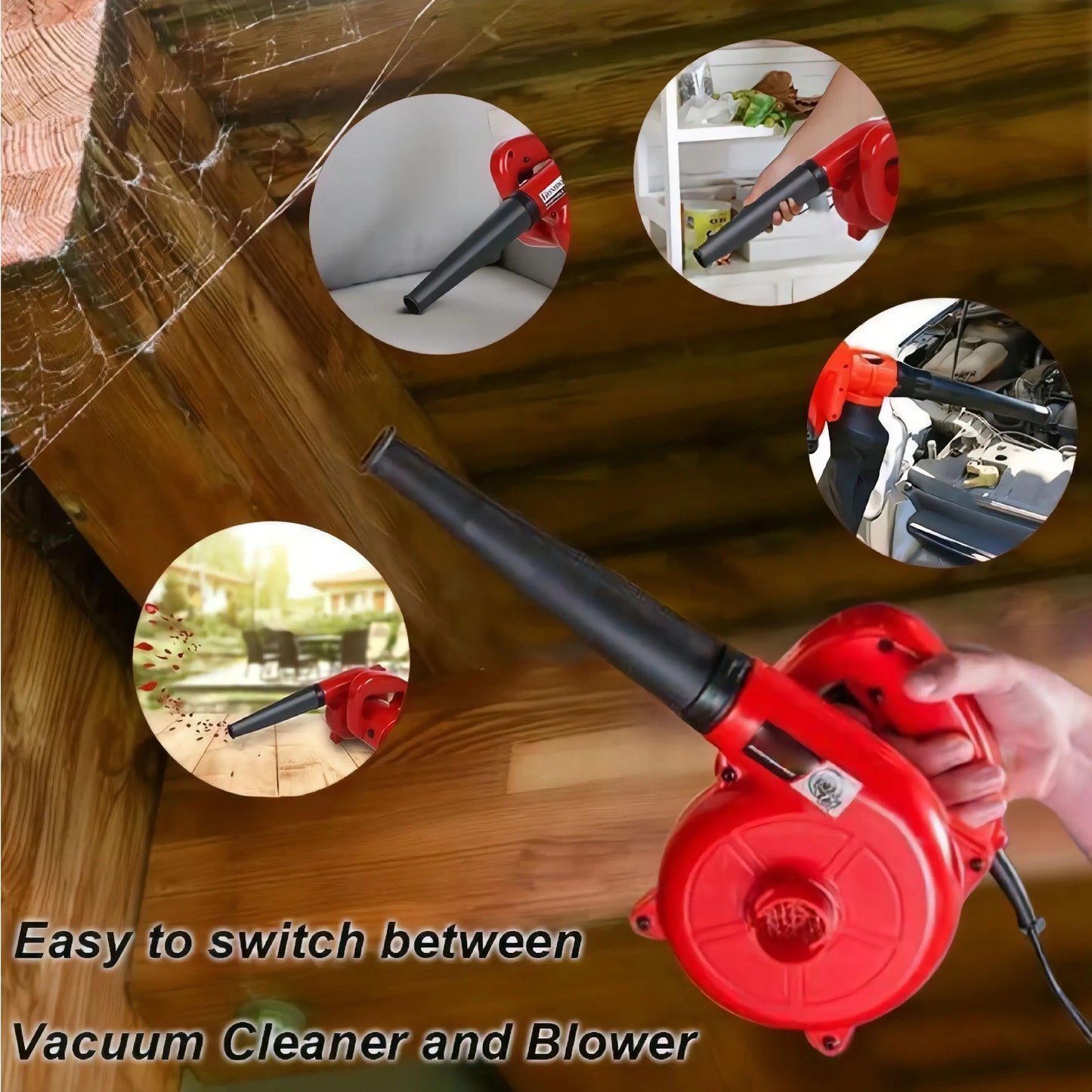 Soplador y Aspirador 2 en 1 POWER PRO