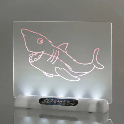 Pizarra Glow 3D