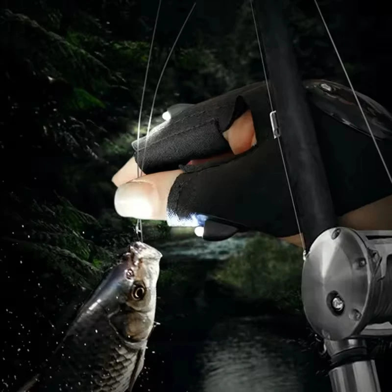 GUANTES CON LUZ LED