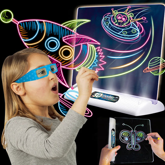 Pizarra Glow 3D
