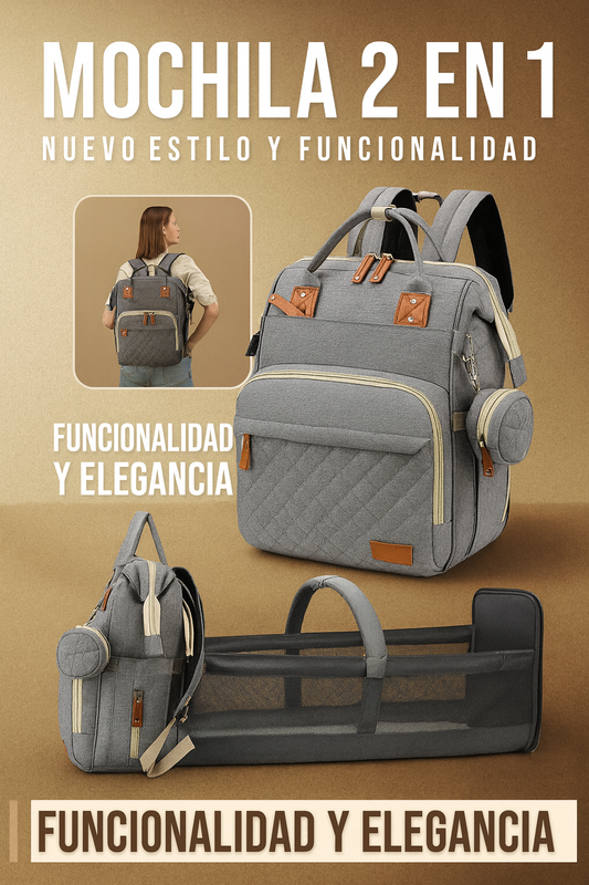 MOCHILA Y CUNA QUALITY