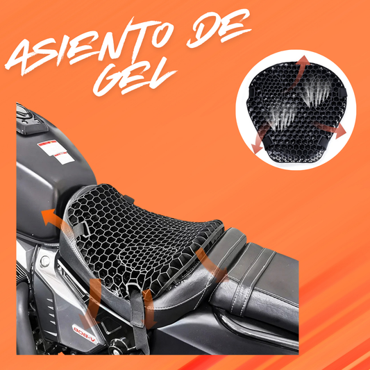 ASIENTO DE GEL PARA MOTO