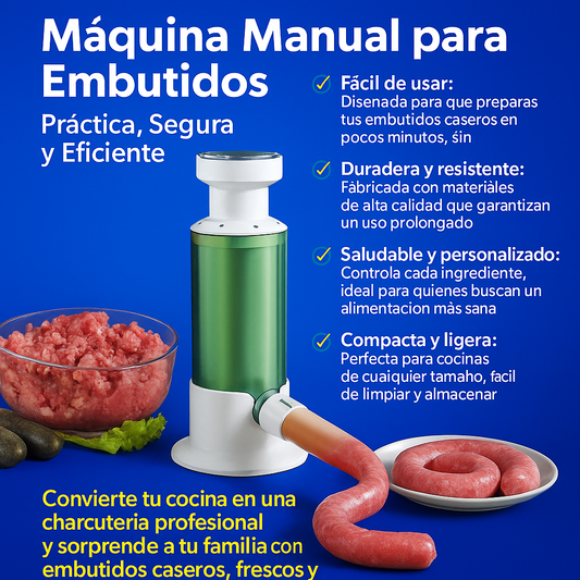 MAQUINA PARA EMBUTIDOS PRO