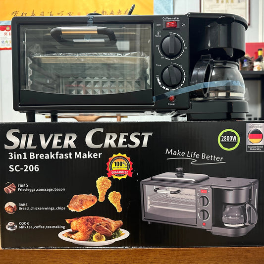 HORNO 3 EN 1 SILVER PRO