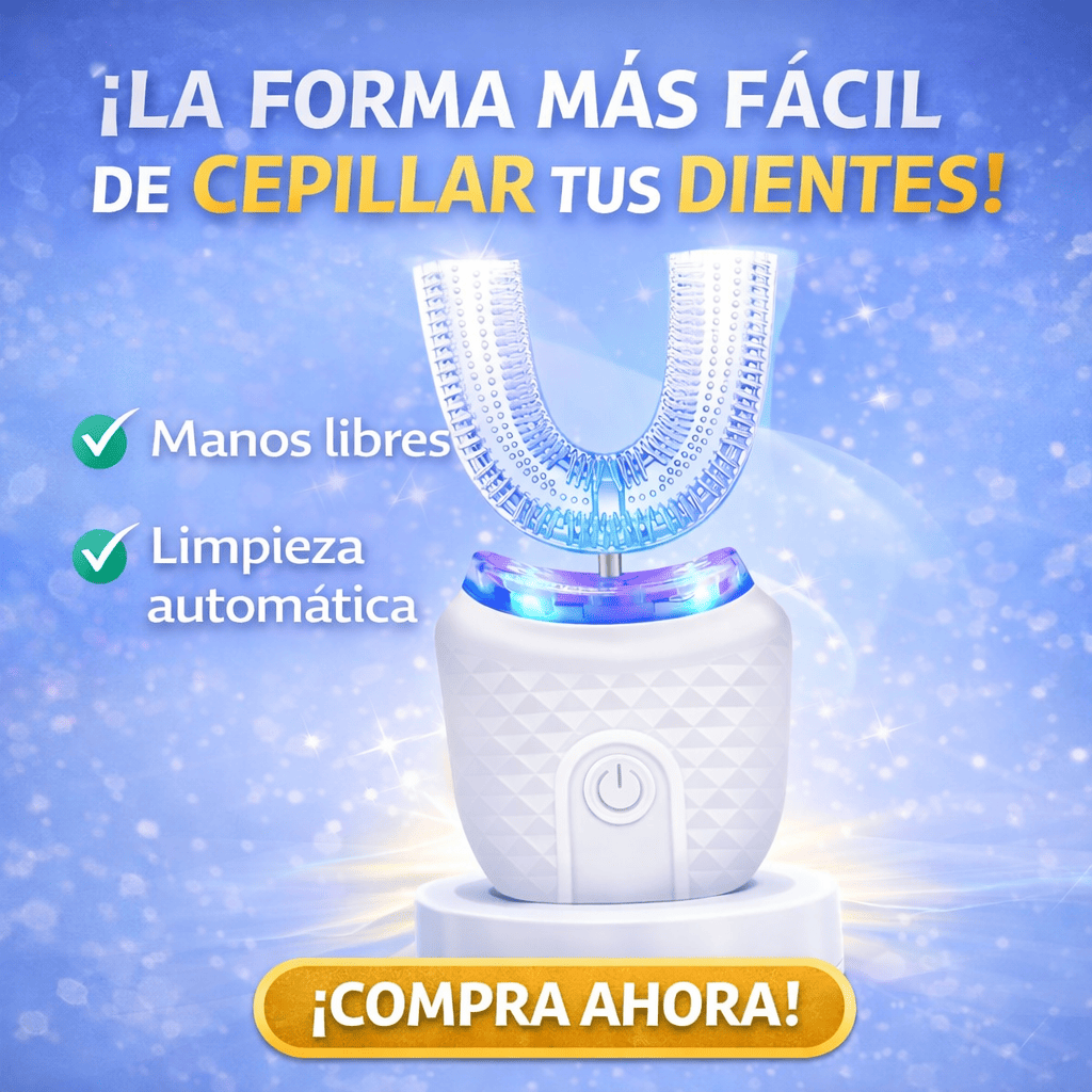 Cepillo Dental Eléctrico Limpieza 360º