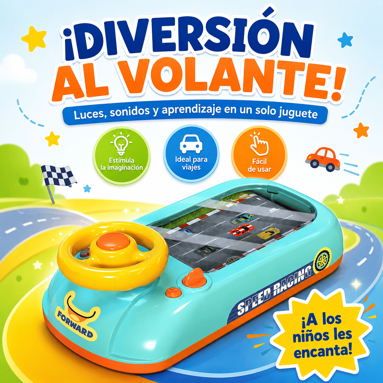 Volante de Juguete para Niños