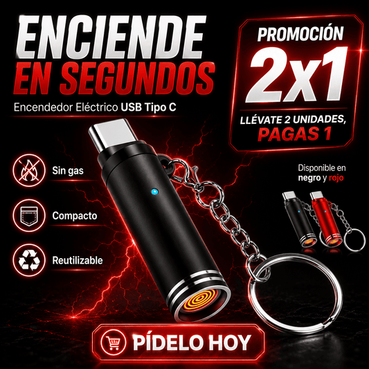 Encendedor Eléctrico Tipo C